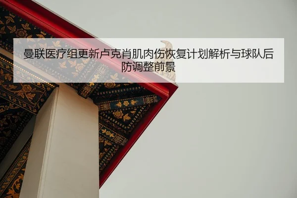 曼联医疗组更新卢克肖肌肉伤恢复计划解析与球队后防调整前景